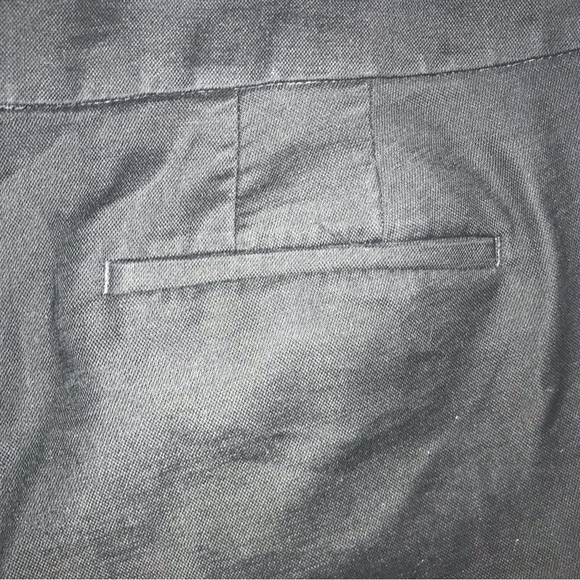 ANN TAYLOR LOFT Julie Straight Leg Pants. Black. Size 12. VGUC. - Picture 6 of 7